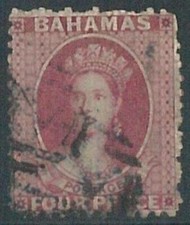 70309i - BAHAMAS - STAMP: Stanley Gibbons # 26 or 27   -  Used