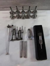 22 Pcs. Hardinge Bros., DALE Watchmaker Tools; 6mm Step Collet Set #1-#10 + More