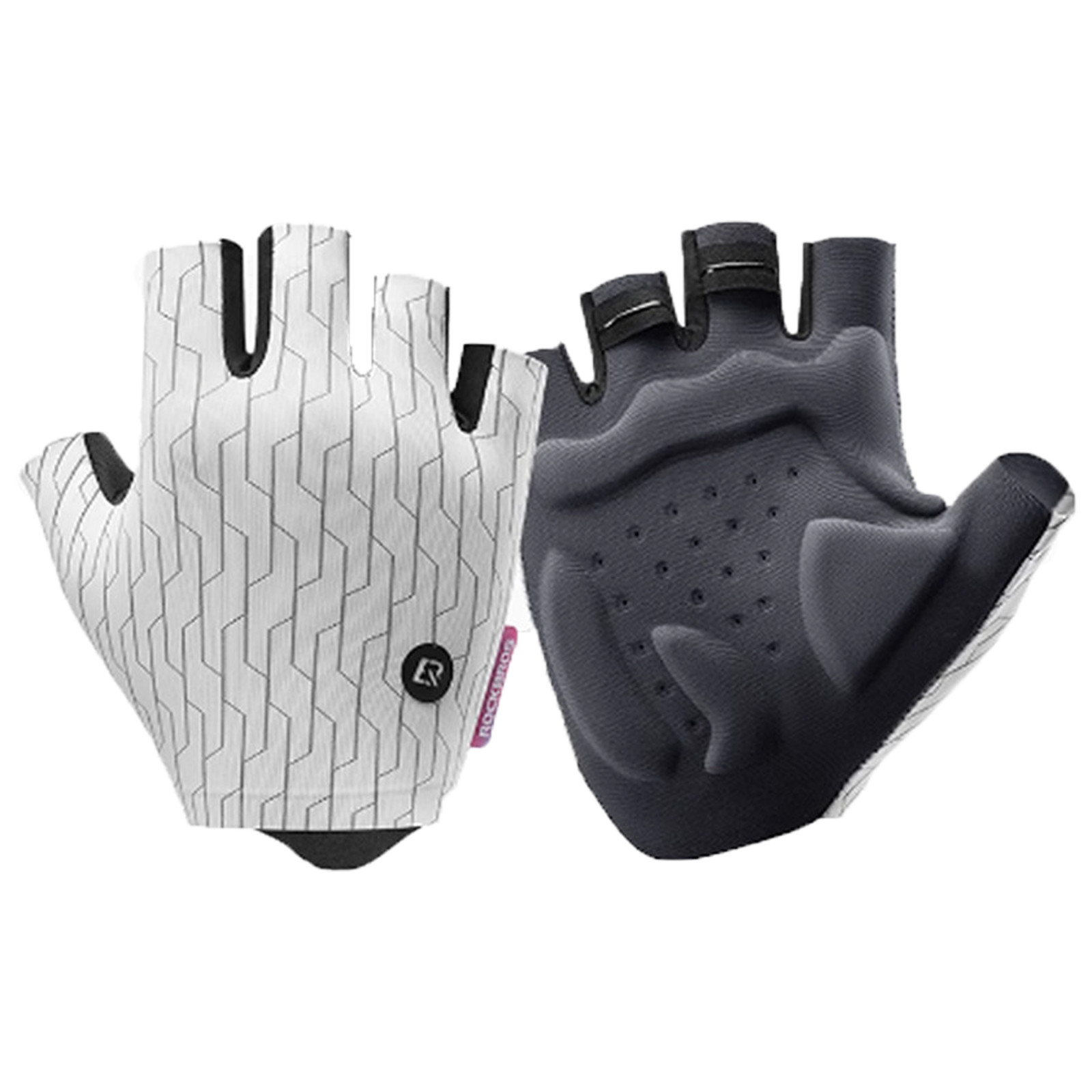 ROCKBROS Fahrradhandschuhe Sommer Atmungsaktiv Halbfinger Handschuhe MTB 8190₽
