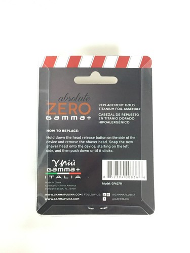 Gamma+ Absolute Zero Replacement Foil Assembly | GPAZFR - 第 3/3 張圖片