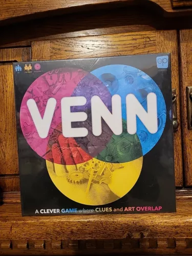 Venn Party Game By The OP Games USAopoly Inc. Nuovo sigillato 