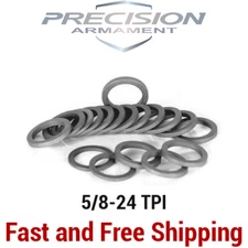 Precision Armament Accu-Washer Muzzle Device Alignment System 5/8-24 Thread 18pk