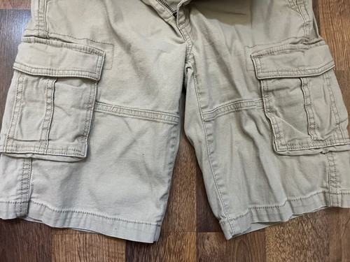 Lot Of 2 (Two) Size 18 Khaki Cargo Mid Rise Shorts-Arizona & Vans Off The Wall - Picture 16 of 19