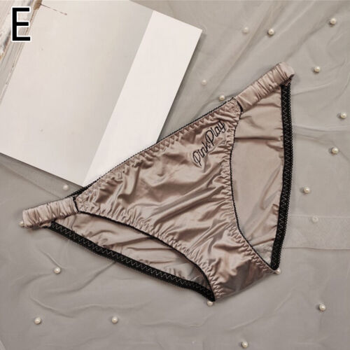 Womens Sexy Silk Satin Thongs Satin G-string Panties Briefs Underwear Knickers - Picture 17 of 17