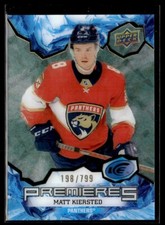 2021-22 Upper Deck Ice Green Matt Kiersted 198/799 Florida Panthers #200