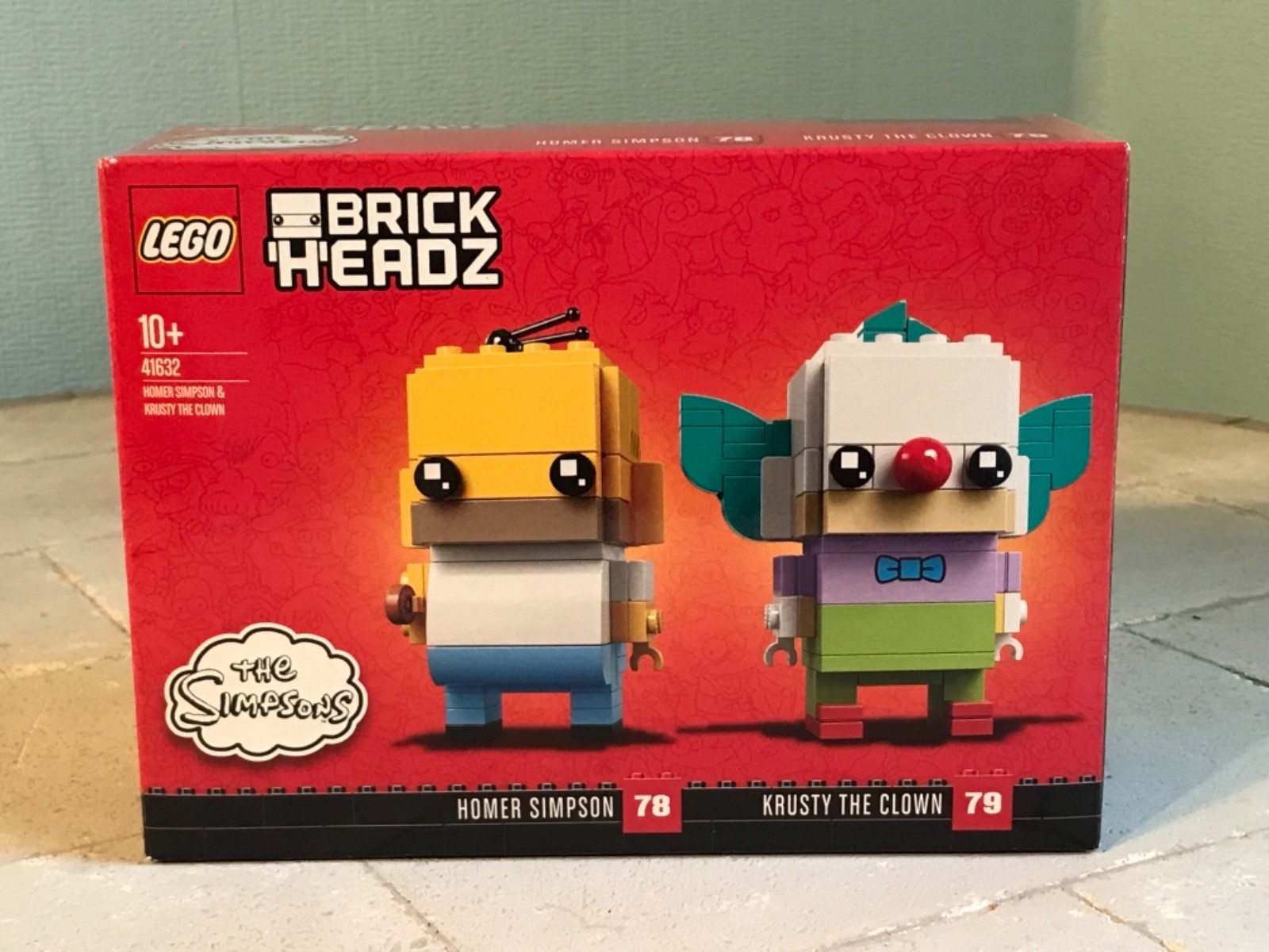 simpsons lego brickheadz