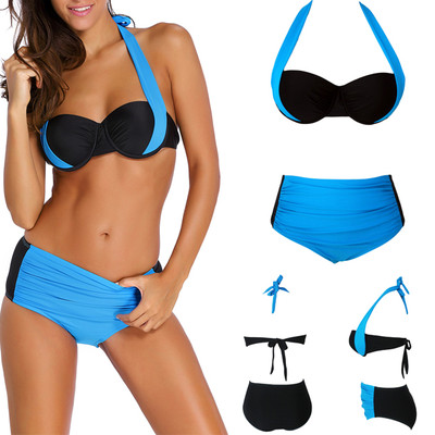 light blue bathing suit top