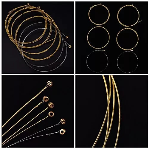 2 Sets of 6 Guitar Strings Replacement Steel String for Acoustic Guitar ⭐⭐⭐⭐⭐ - Picture 7 of 8