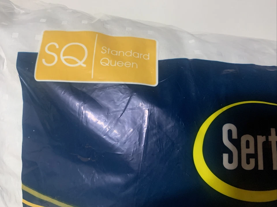 Almohada de cama plana Sertapedic No-Go, estándar/queen Foto 2 de 4