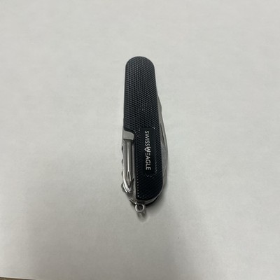 Swiss Eagle 12-in-1 Small Swiss Pocket Knife Stainless Steel New