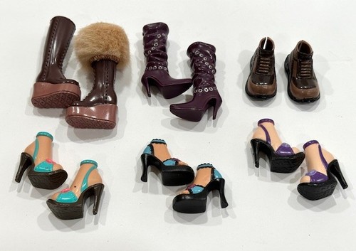 Mattel My Scene Barbie Doll Shoes LOT 6 Pairs - Picture 5 of 12