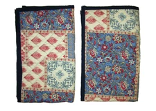 2P VCNY Members Mark Quilted King Sham Set Patchwork SUPER NICE! NWOP