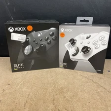 Microsoft Elite Series 2 Wireless Controller Lot Of 2 Broken LB Button On Both
