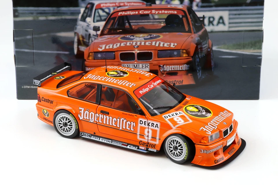 1:18 WERK83 BMW 325i E36 Coupe DTM 1993 Hahne #9 Jägermeister - Bild 2 von 4