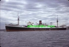 1 slide of British-flag Clan Line Steamers 1944-built cargo ship CLAN MACDOUGALL