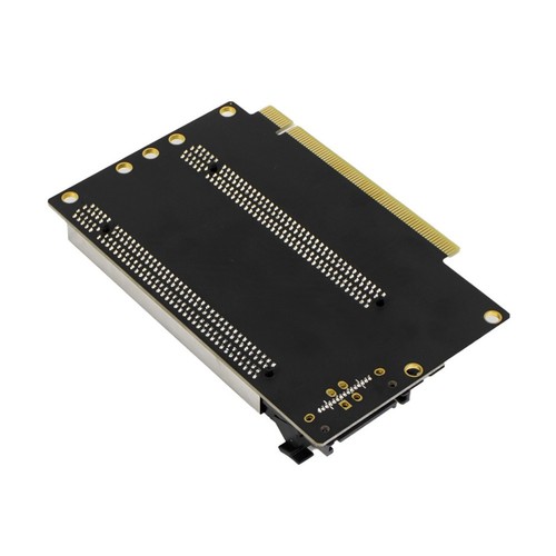 PCIE 3.0 X16 1 to 2 Expansion Card Gen3 Split Card PCIe X16 to X8X8 40.4mm8450 - Photo 5/6