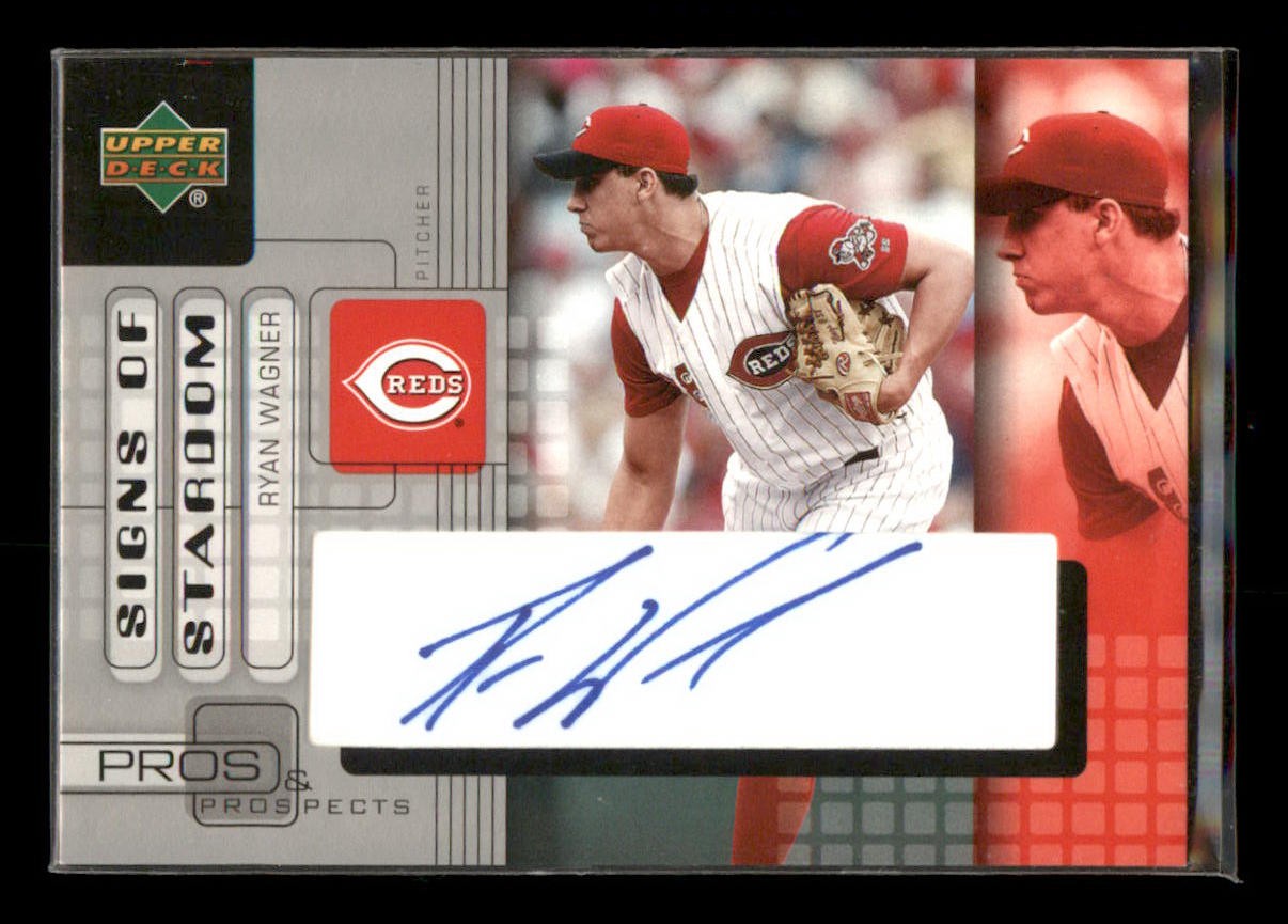 2005 Upper Deck Pros & Prospects Ryan Wagner #WA Signs of Stardom