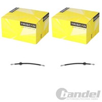2X Triscan Bremsschlauch Hinten Passend FüR Fiat Cinquecento Seicento