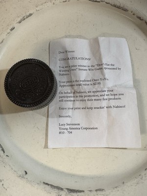 Vintage-Oreo Cookie-Yo-Yo Nabisco Promo-Special Advertising