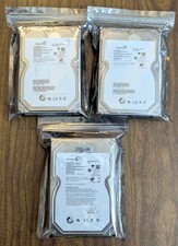 (Lot of 3) Seagate Barracuda 1TB SATA - Clean, working! ST31000528AS