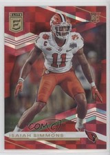 2020 Panini Donruss Elite Rookies Red 70/399 Isaiah Simmons #118 18a8