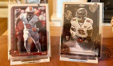 2025 Topps Chrome Football Emeka Egbuka Base & Fortune 15 LOT (RC) Buccaneers