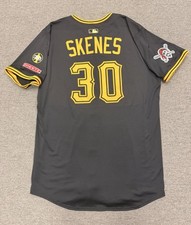 Paul Skenes Pittsburgh Pirates Team Issued Jersey 2025 NL Cy Young MLB Auth