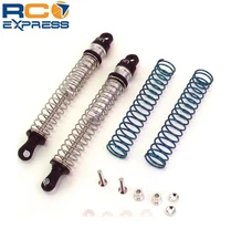 Hot Racing Aluminum Threaded Shocks 120mm (Black/Silver) (2) TD12001