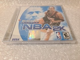 New NBA 2K (Sega Dreamcast, 1999) No Upc Code Not For ReSale NFR ALAN Sealed.
