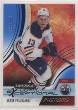 2021-22 Upper Deck Synergy Exceptional Phenoms Blue 195/299 Jesse Puljujarvi 0l2