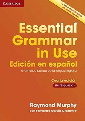 Essential Grammar in Use Book without Answers by Raymond Murphy PAPERBACK