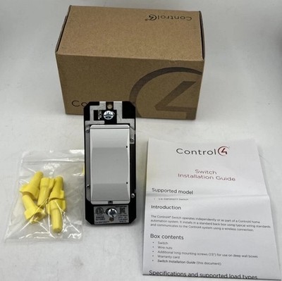 CONTROL 4 CONTROL4 C4-SW120277-WH WIRELESS SWITCH WHITE