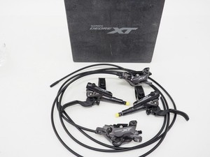 New! Shimano XT BL-M8100 BR-M8120 Mountain Bike Disc Brake Set Front & Rear