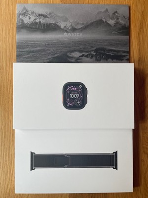 Apple Watch Ultra 3 49 mm 2025 Black Titanium GPS + Cellular Alpine Loop schwarz