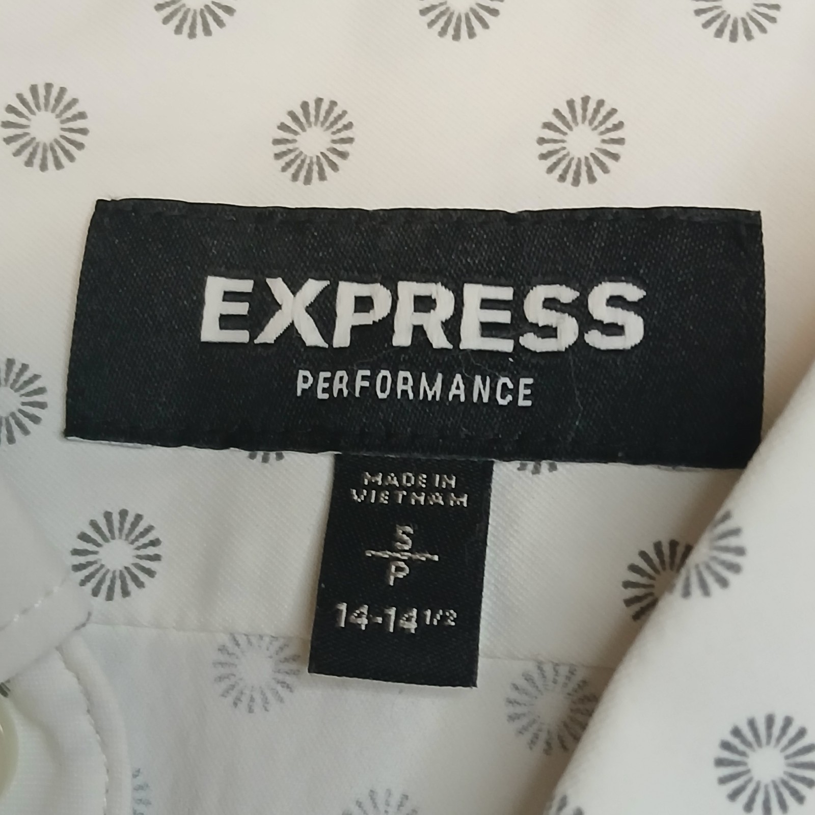 Express Performance Slim Button Down Shirt Quick … - image 6