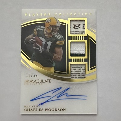 2025 Panini Immaculate - Charles Woodson HOF Auto Patch #IPCA-CWN 58/99 Packers