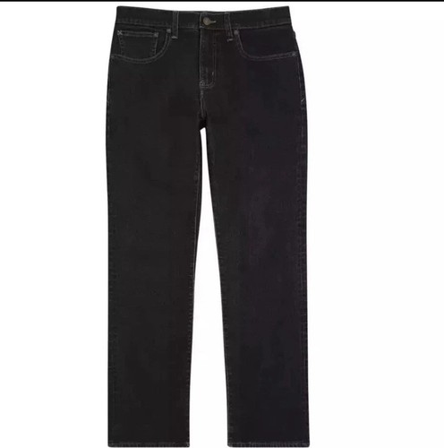 Lands' End Men's Flannel Lined Denim Jeans - Picture 4 of 9