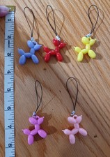 Balloon Dog Phone Charms