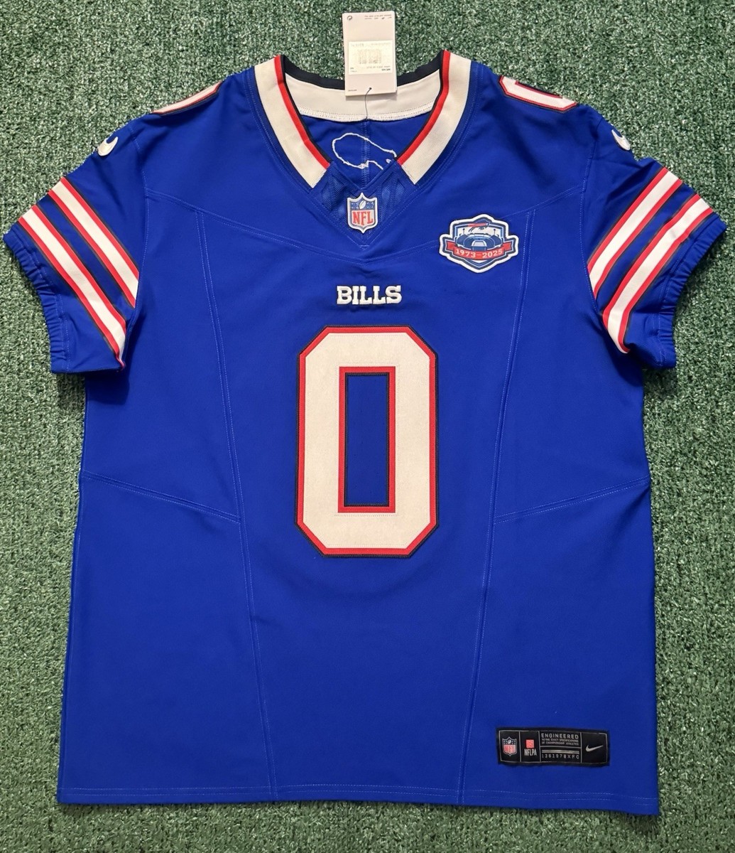 Authentic Keon Coleman Buffalo Bills Nike Vapor FUSE Elite Jersey