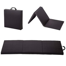 Gymnastics Tumbling Mats Portable Gymnastics Mat 3 Folding Tumbling Mat 2'x6'...