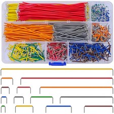 840 Pcs Breadboard Jumper Wires Kit, Pre-Stripped & Pre-Formed Right Angles