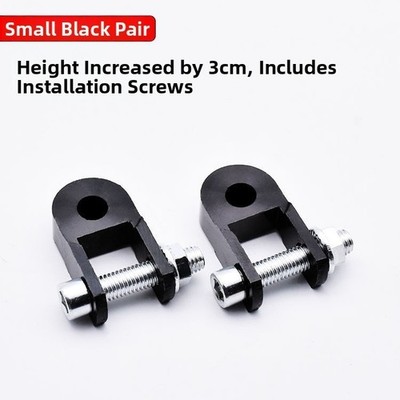 Scooter Shock Riser Suspension Spacer höhenverstellbare Befestigungsschrauben e