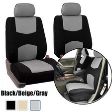 For Toyota Car Seat Cover Front Set Cloth 2-Seats Front Protector Cushion US