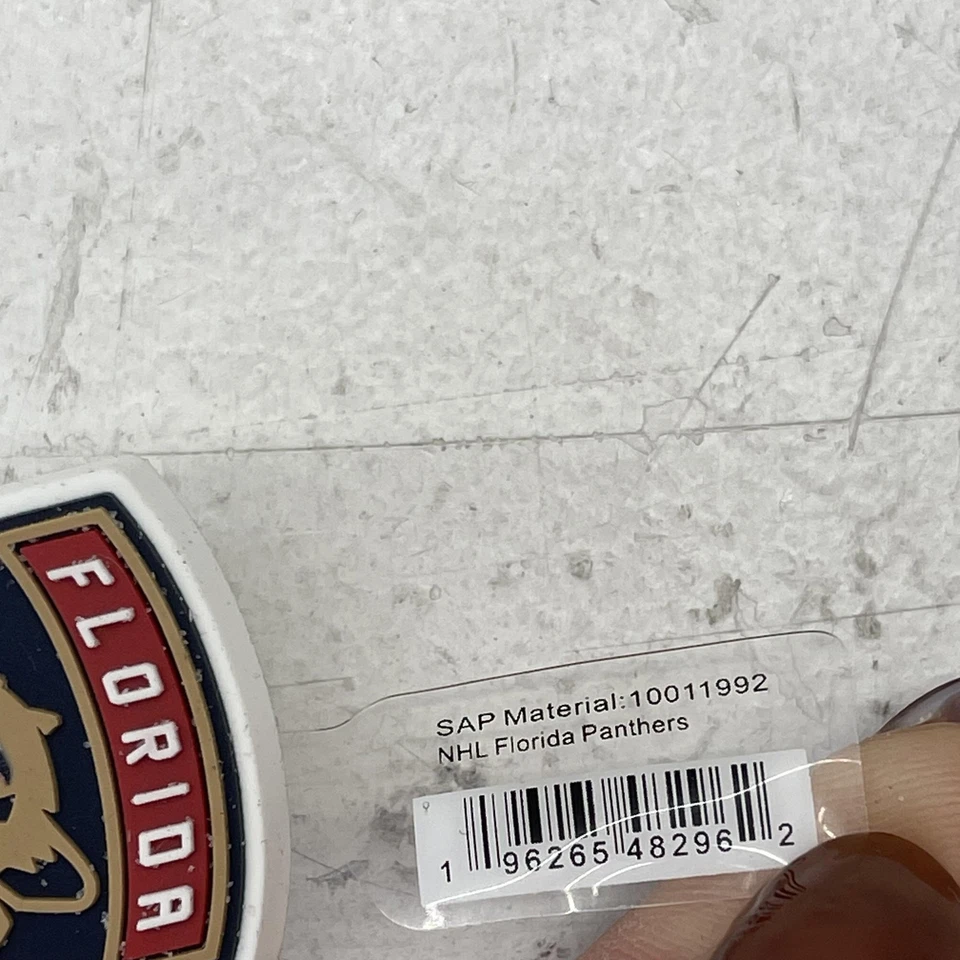 Florida Panthers Shoe Charm NHL Hockey Jibbitz Crocs Clog Team Logo Accessory - Image 2 of 3