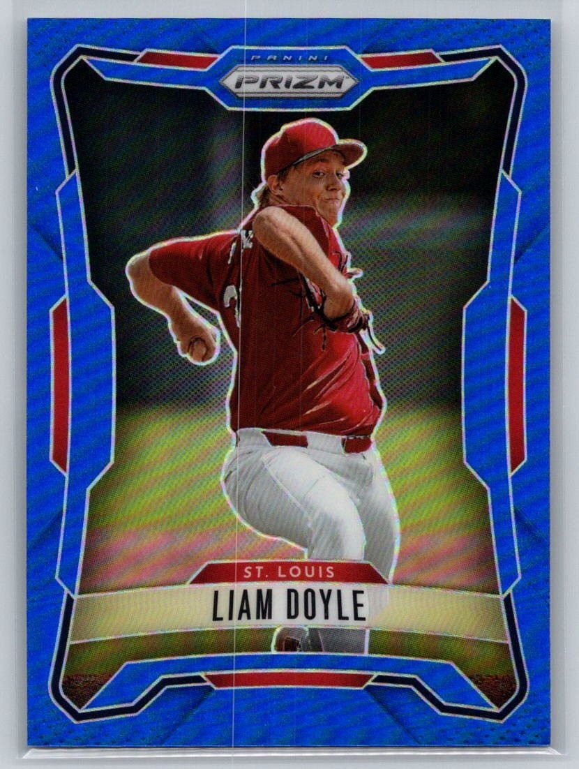 2026 Panini Prizm #31 Liam Doyle Blue Prizm #/199