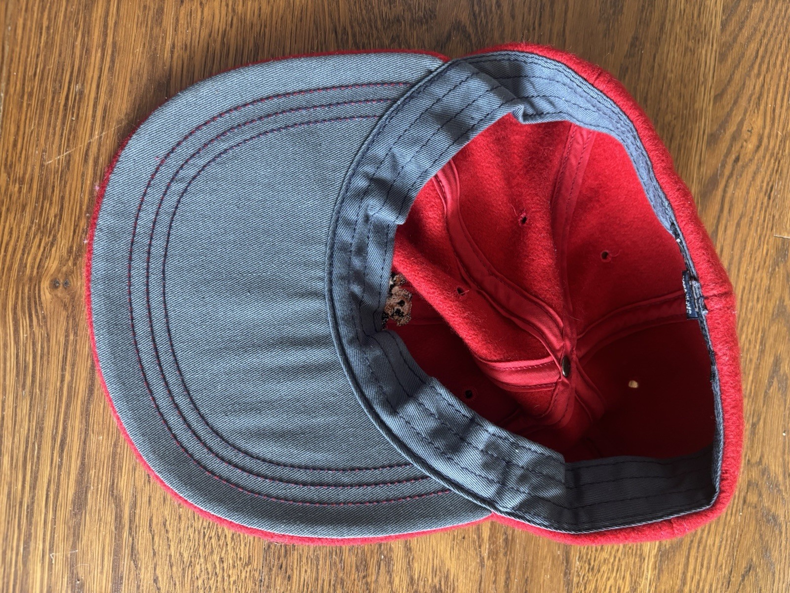 vintage Polo Ralph Lauren 1993 Sit Down Bear Fitted Wool Hat L 93 1992 92 pwing image 5