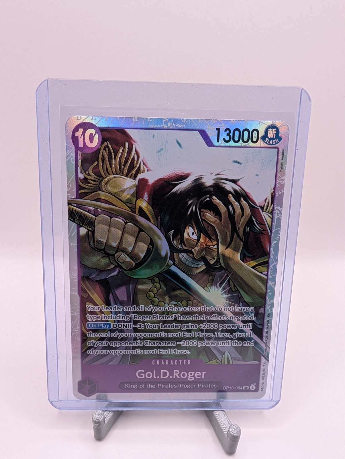 Gol.D.Roger OP13-064 One Piece Carrying on His Will