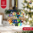 Universal Studios Ornament Disney Ceramic Holiday Christmas Gift 2024