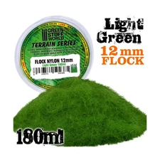 Green Stuff World Static Grass 12mm 12mm Light Green - 180ml New
