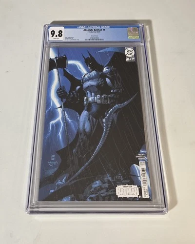 🔥 Absolute Batman #1 CGC 9.8 Grade Jim Lee Cover B Variant Scott Snyder 2024 🔥